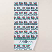 ガールスカウティングIハートスカウトタオル