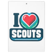 ガールスカウティングIハートスカウト クリップボード (裏面)