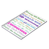 ガールスカウトのノート ノートブック (左側)