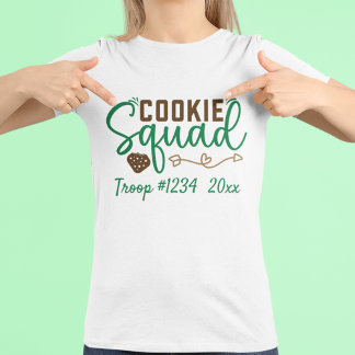 ガールスカウトクッキー班カスタム Tシャツ