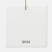 ガールスカウトトリプルメタルクリスマスオーナメント セラミックオーナメント (裏面)