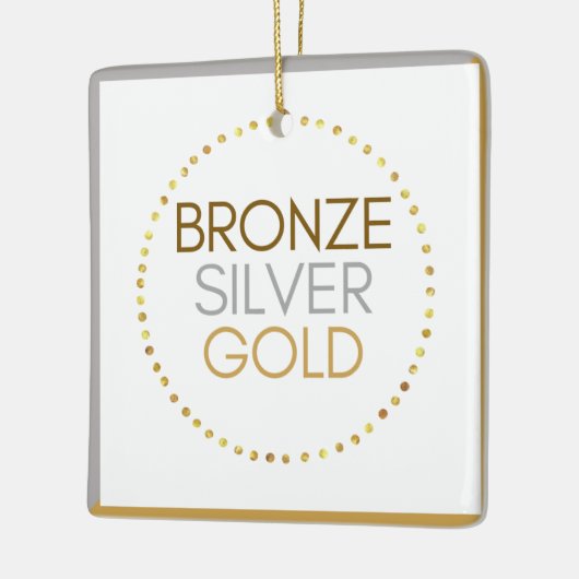 ガールスカウトトリプルメタルクリスマスオーナメント セラミックオーナメント (左)