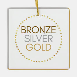 ガールスカウトトリプルメタルクリスマスオーナメント セラミックオーナメント