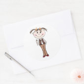 ガールスカウト保ブリーザ・プロミス ラウンドシール (封筒)