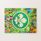 ガールスカウト名誉 ジグソーパズル (横)