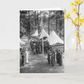 ガールスカウト国旗： 1919 カード (黄色い花)