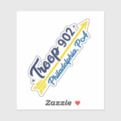 ガールスカウト隊ビニールのシール シール (シート)