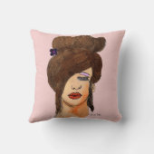 ガールスケッチ クッション (裏面)