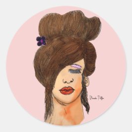 ガールスケッチ ラウンドシール