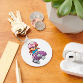 ガールスケートボーダー キーホルダー