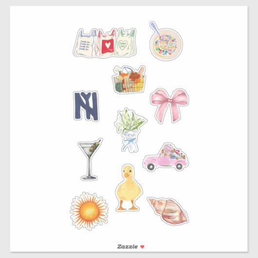 ガールスタータ名門私立校風のーパックのシール シール (シート)