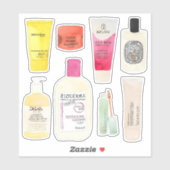 ガールスタータ名門私立校風のーパックのシール シール (シート)