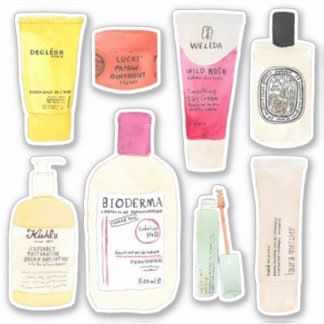 ガールスタータ名門私立校風のーパックのシール シール