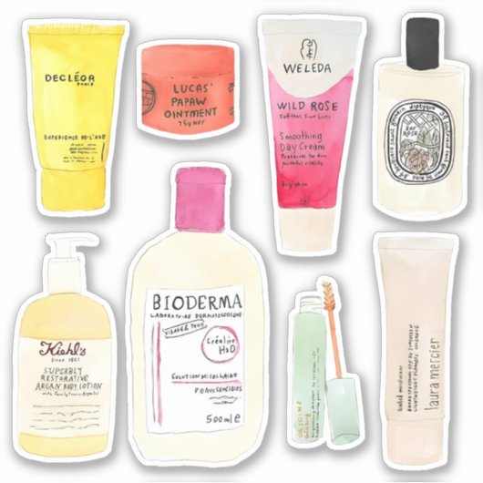 ガールスタータ名門私立校風のーパックのシール シール (正面)