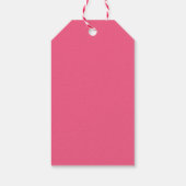 ガールストークお洒落ベビーシャワー ギフトタグ (裏面)