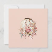 ガールスランバーパーティーボヘミアンサンキューカード サンキューカード (裏面)