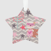 ガールスーパーヒーローバニー オーナメント (正面)