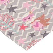 ガールスーパーヒーローバニー ショートテーブルランナー (コーナー)