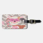 ガールスーパーヒーローバニー ラゲッジタグ (正面横)