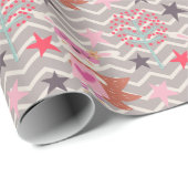 ガールスーパーヒーローバニー ラッピングペーパー (ロールコーナー)