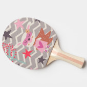 ガールスーパーヒーローバニー 卓球ラケット (横)
