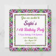 ガールズはっきりした秋グリーン秋ピンク誕生日