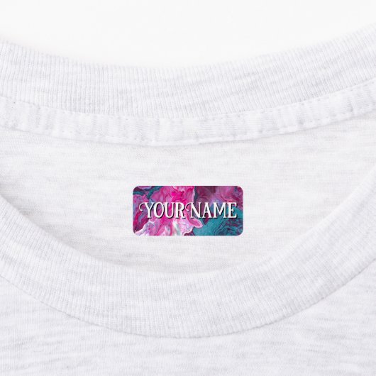 ガールズアガテマーブルスクールネームデイサービスチルドケア ラベル (貼付)