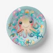 ガールズアンダーザシーバースデーパーティー用品 ペーパーボウル (正面)