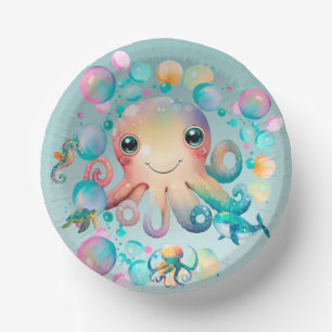 ガールズアンダーザシーバースデーパーティー用品 ペーパーボウル