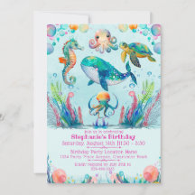 ガールズアンダーザシー誕生日招待