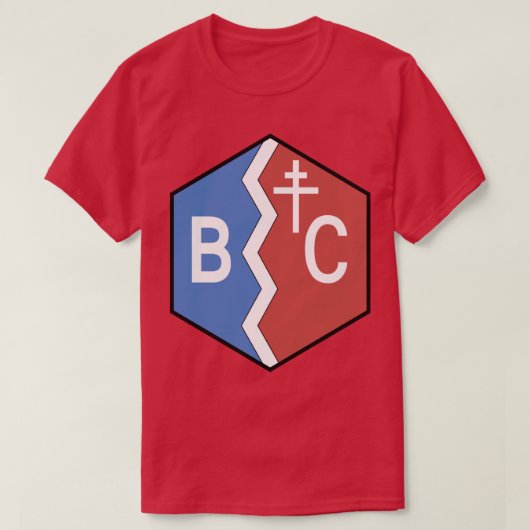 ガールズアンドパンツァーBCフリーダムアカデミー Tシャツ (デザイン正面)