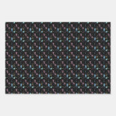 ガールズアーチェリー – ガーリーハートスターズ射手 ラッピングペーパーシート (正面)