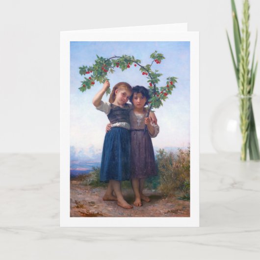 ガールズウィズさくらんぼブランチブゲロー カード (正面)