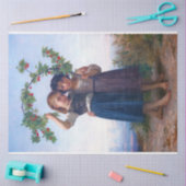 ガールズウィズさくらんぼブランチブゲロー 薄葉紙 (クラフト)