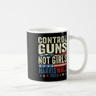 ガールズウィメンズライツHarris-waltzをコントロール銃 コーヒーマグカップ