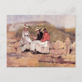 ガールズウィンスローホーマーロブスター ポストカード (正面)