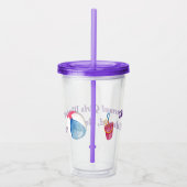 ガールズウィークエンドカスタマイズwバケット&ビーチボール アクリルタンブラー (右)