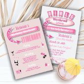 ガールズウィークエンドゲタウェイラスベガスの旅程 招待状