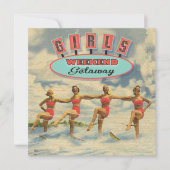 ガールズウィークエンドゲタウェイ招待状 招待状 (正面)