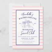 ガールズウィークエンドソーシャルクラブバチェロレッテ 招待状 (正面)