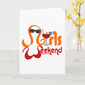 ガールズウィークエンドパーティー カード (黄色い花)