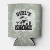 ガールズウィークエンドビールカスタマイズパーティーから任意の色 缶クーラー (正面)