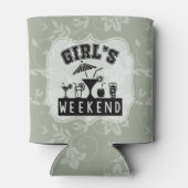 ガールズウィークエンドビールカスタマイズパーティーから任意の色 缶クーラー (裏面)