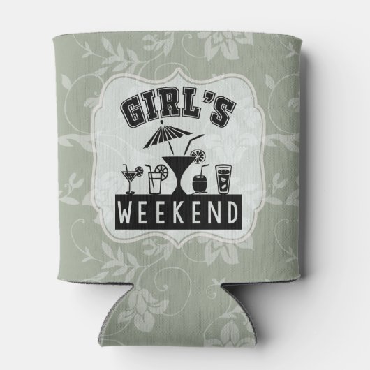 ガールズウィークエンドビールカスタマイズパーティーから任意の色 缶クーラー (裏面)