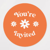 ガールズウィークエンドレトロバチェロレッテオールイン ラベル (デザイン2)