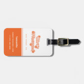 ガールズウィークエンドレトロバチェロレッテ花嫁 ラゲッジタグ (正面横)