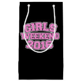 ガールズウィークエンド2016 スモールペーパーバッグ (正面)