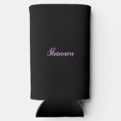 ガールズウィークエンド ネオンLEDサイン オーダーメイド  カスタマイズ スリム缶クーラー (裏面)