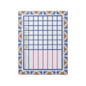 ガールズウィークリークリスマスオーガナイザープランナー ノートパッド (回転)