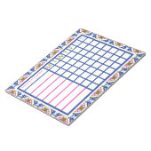 ガールズウィークリークリスマスオーガナイザープランナー ノートパッド (アングル)